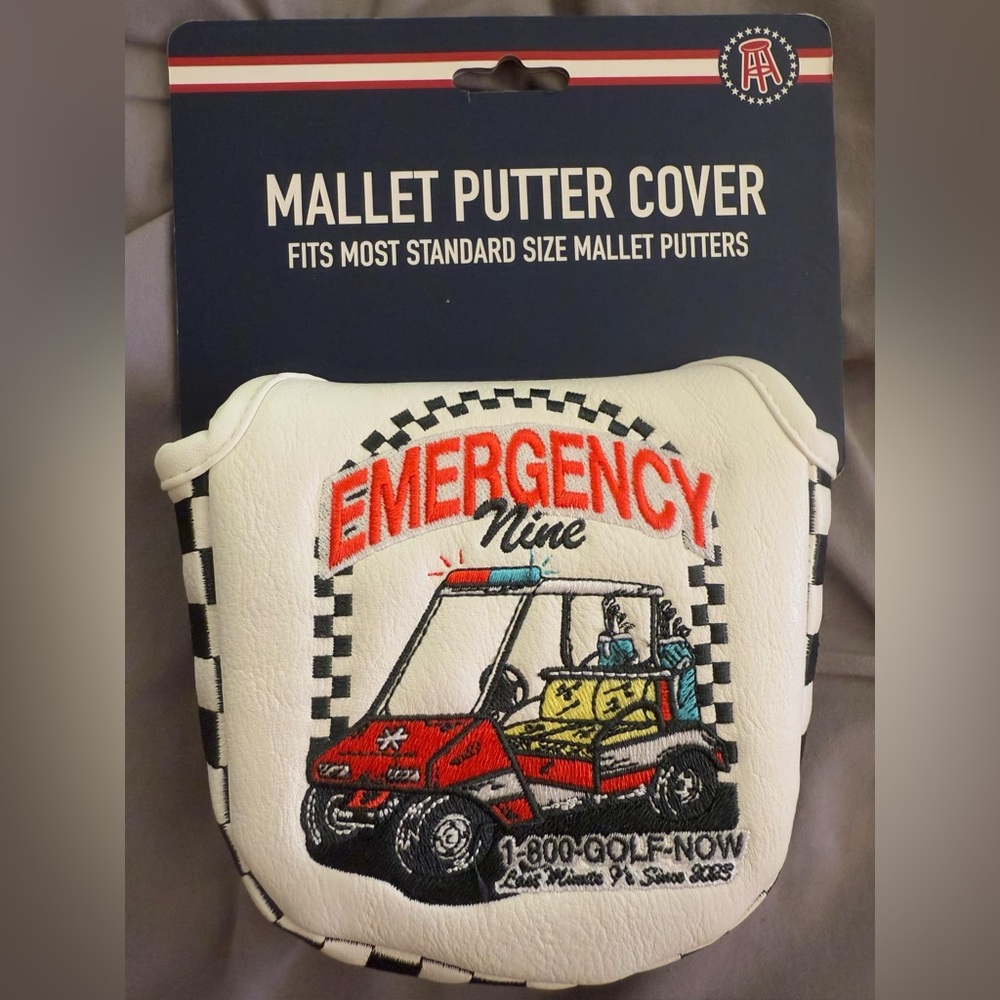 Emergency Nine Mallet Putter Cover